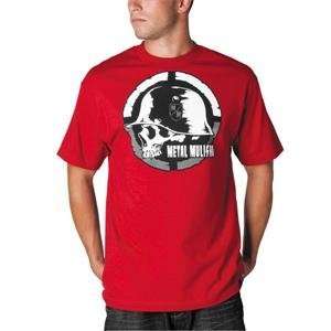  Metal Mulisha Bisect T Shirt   X Large/Red Automotive