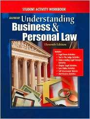  Business and Personal Law, Student Activity Workbook Student 
