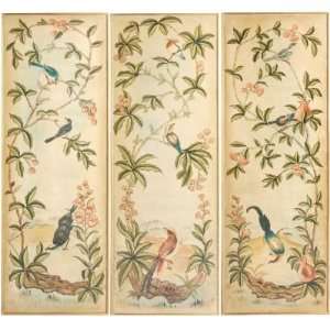  Aviary Panels   Set of Three