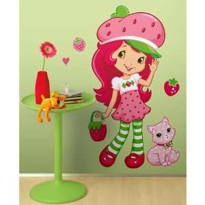  : Strawberry Shortcake Peel & Stick Giant Wall Decal: Everything Else