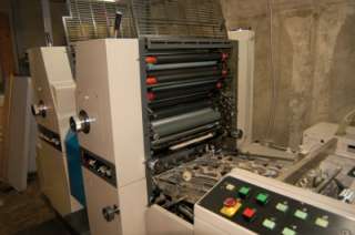 Ryobi 522H 2 color printing press  