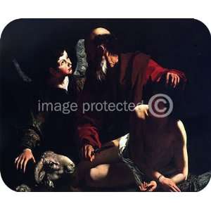    Caravaggio Art The Sacrifice of Isaac II MOUSE PAD