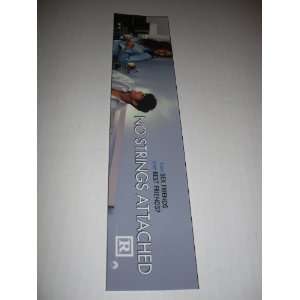  NO STRINGS ATTACHED   2 1/2 x 12 INCH S/S MOVIE MYLAR 