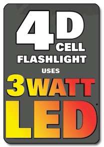    Mag Lite ST4D016 4 D Cell LED Flashlight, Black: Home Improvement
