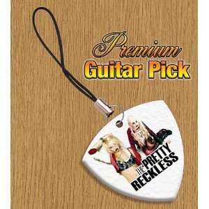  Pretty Reckless Mobile Phone Charm Guitar Pick Both Sides 