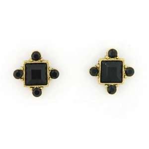  Black Art Deco Earrings: 1928 Jewelry: Jewelry