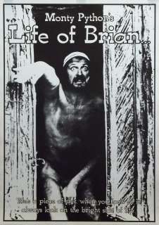 Monty Python 24x34 Life Of Brian Movie Poster Toilet  
