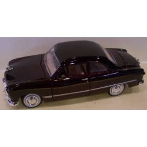   24 Scale Diecast 1949 Ford Coupe in Color Maroon Toys & Games