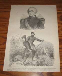 Senator Col Edward Baker Death at Battle of Balls Bluff  