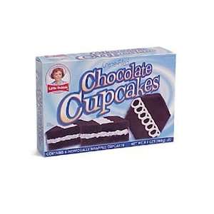  Little Debbie Snacks Creme Filled Chocolate Cupcakes, 6 