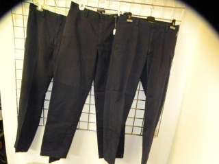 Lot of 3 BANANA REPUBLIC mens navy cotton pants 34  