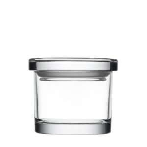  Iittala Mini Wide Glass Jars   Clear: Kitchen & Dining