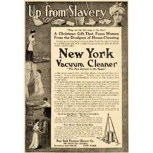   Vintage Ad New York Vacuum Cleaner Antique Women   Original Print Ad