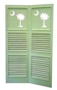   COTTAGE Lowcountry SCREEN Room Divider 40 Colors Solid Wood NEW  