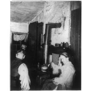 Upstairs in Blindmans Alley,Squalid kitchen,New York City,NYC,c1890,2 
