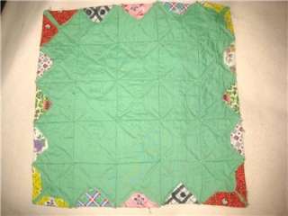 For auction, from an estate is an antique/vintage quilt block. We 