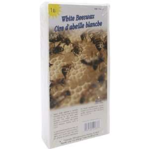  New   Beeswax 1 Pound Block White by WMU Patio, Lawn 