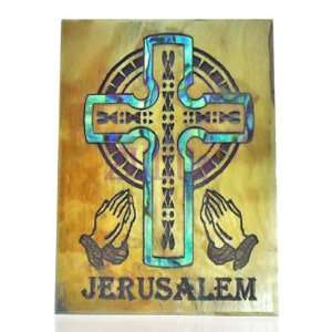  Mother Of Pearl Magnet Celtic Cross Jerusalem Everything 