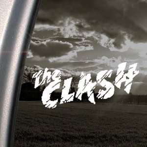  The Clash Decal Punk Band Car Truck Window Sticker 