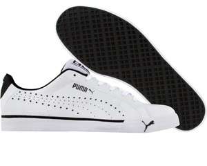 PUMA: Mens Game Point Fashion Athletic Shoes/Sneaker White/Black 