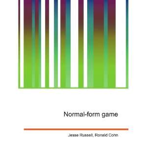  Normal form game: Ronald Cohn Jesse Russell: Books