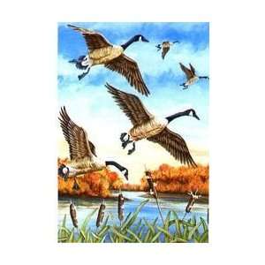  Flying Canadian Geese Large Flag Patio, Lawn & Garden
