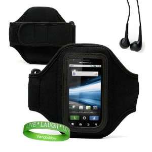  VG Brand (BLACK) Armband with Sweat Resistant Lining and Unique Key 