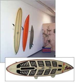 Surfboard Plexiglass Horizontal Wall Surf Rack  