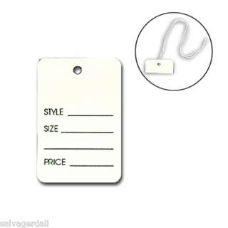 Tagging Gun Small Merchandise Tags  [No String] 1000  