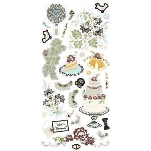   Basics Wedding Themed Element Stickers Arts, Crafts & Sewing
