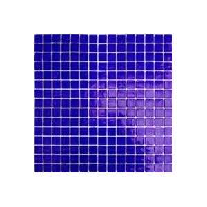   Antique Cobalt 0.75 x 0.75 Glass Mosaic Tile: Home Improvement