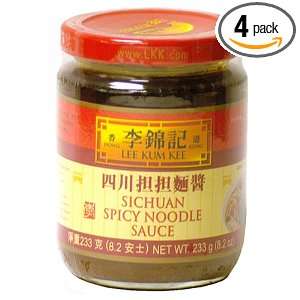  Spicy Noodle Sauce, 8.2 Ounce Jars (Pack of 4): Tanaka Tetsushi 