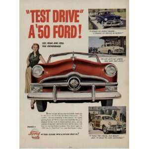 Test Drive A 50 FORD! See, Hear and Feel the Difference. .. 1950 