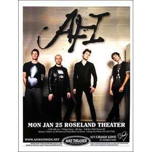  AFI   Posters   Limited Concert Promo