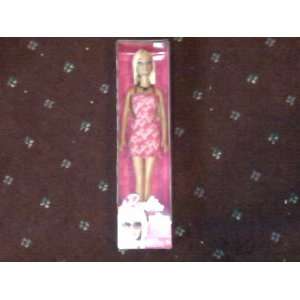  Barbie Doll, 2009 Pink Short Skirt with Barbie Written 