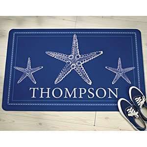  Personalized Starfish Mat 