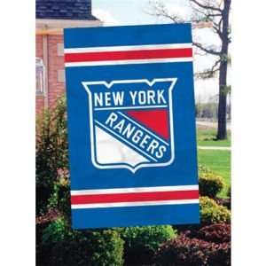  New York Rangers Applique House Flag: Sports & Outdoors