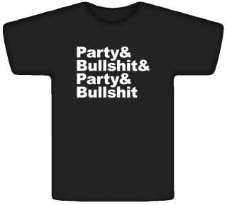 Biggie Party And Bullshit Rap T Shirt  