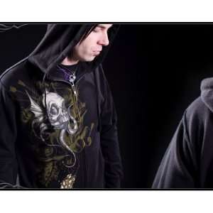  To Die For   Tentacles Zip Up Hoodie Size Small Sports 