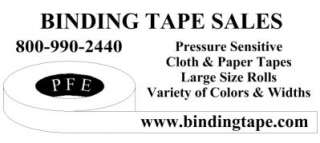 Tape Binding Speeds