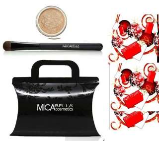 Micabella Eye Shadow #8 Tease +Oval Brush+Gift Box  