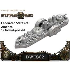   States Of America Dystopian Wars Miniature Game Toys & Games