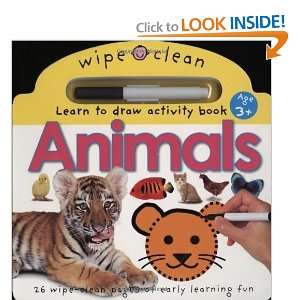  Wipe Clean Animals (Wipe Clean: Learn to Draw Activity 