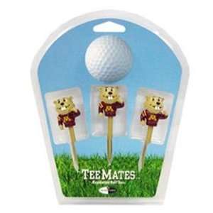  Minnesota Golden Gophers 3 Pack Golf Ball Tee Mates