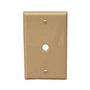   81630 1 Gang 0.41 Hole Lexan Cable Wall Plates in Ivory Toys & Games