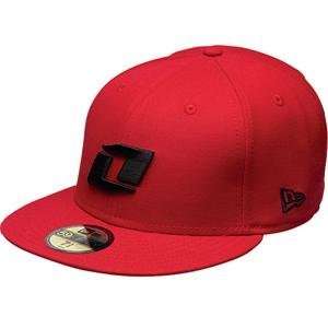  One Industries Icon New Era Hat   7 5/8/Red/Black 