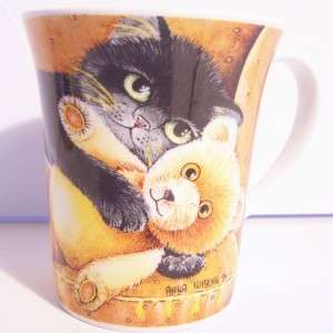 ChaCult Black Kitten Cat Coffee Mug Anna Wischin Nice!  