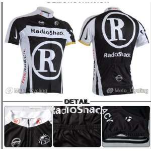  2011 the hot new model Black RadioShack short sleeved jersey 