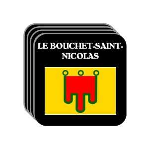 Auvergne   LE BOUCHET SAINT NICOLAS Set of 4 Mini Mousepad Coasters