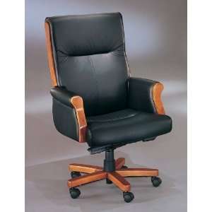 Executive Cherry Frame DMi Seating Executive Office Chair with Exposed 